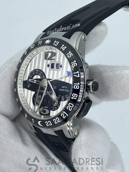Ulysse Nardin El Toro Lacivert Silikon Saat Kordonu