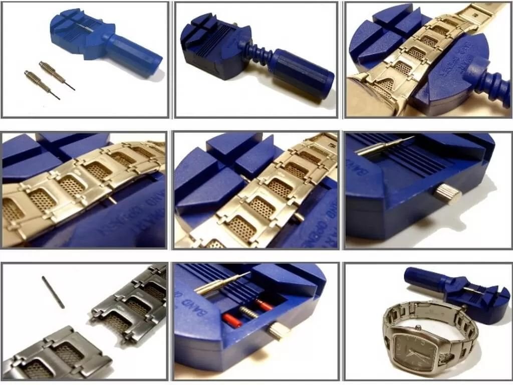 Saat Kordonu Kısaltmak İçin Saatçi El Aletleri