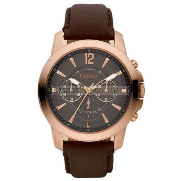 fossil fs4648 Uyumlu kahverenk Deri Saat kordonu