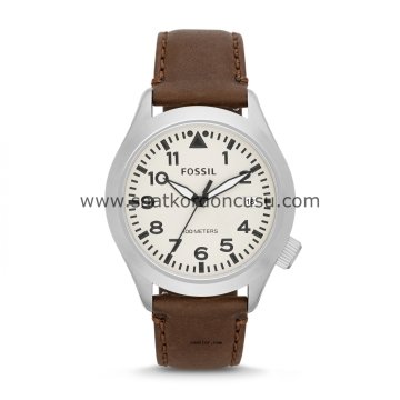 Fossil Am4512 Ve Am4514 Kahverenk Deri Saat Kordonu
