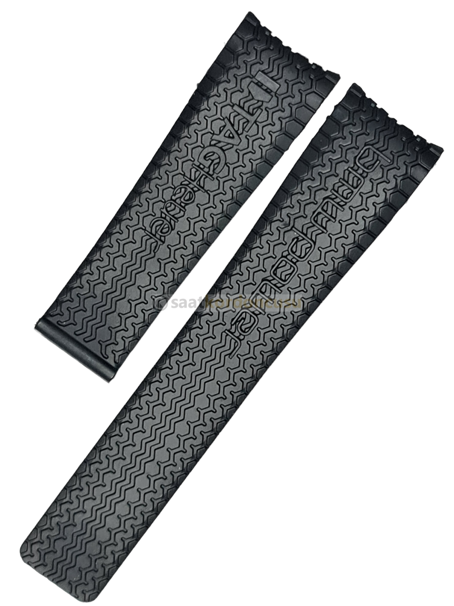 Tag Heuer Bmw Power 24mm Siyah Silikon Saat Kordonu