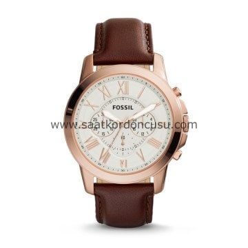 fossil fs4991 Uyumlu kahverenk Deri Saat kordonu