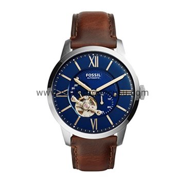 fossil me3110 Uyumlu kahverenk Deri Saat kordonu