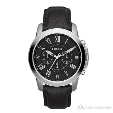 fossil fs5097 Uyumlu Siyah Deri Saat kordonu