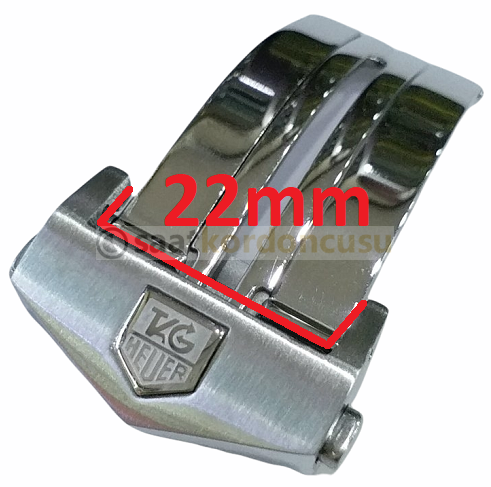 Tag Heuer Uyumlu Çelik Renk 22mm Çelik Kilit