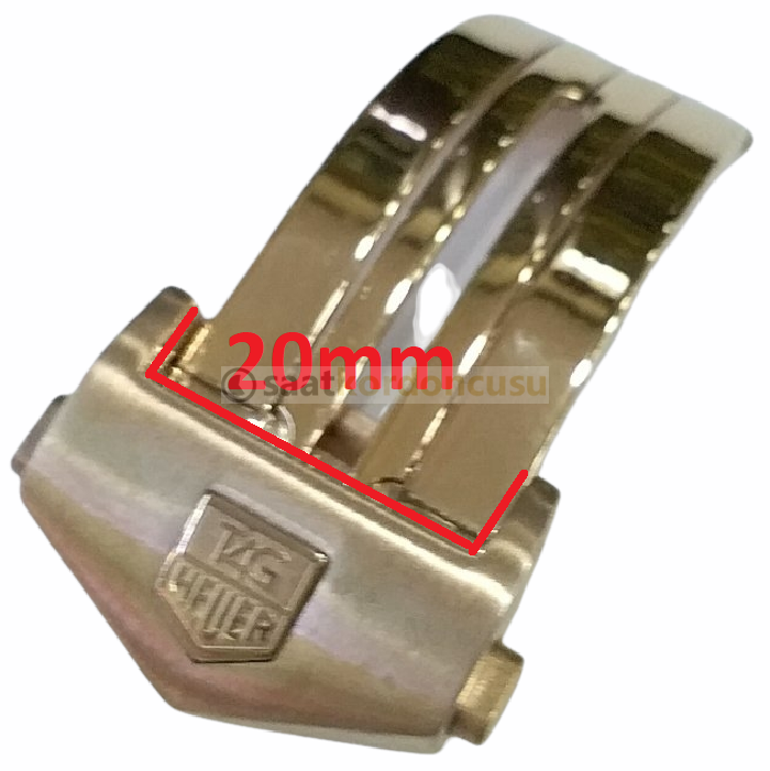 Tag Heuer Uyumlu Rozgold Renk 20mm Çelik Kilit