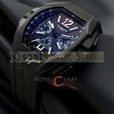 Franck Muller Lykan Model Siyah Silikon Saat Kordonu
