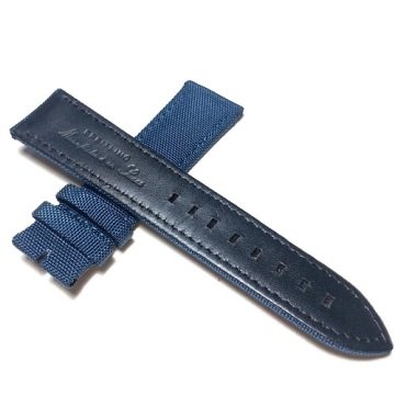 Breitling Avenger Uyumlu Kumaş Lacivert Saat Kordonu