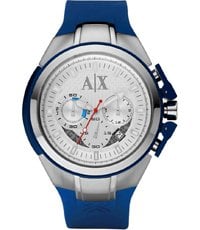 Armani Exchange AX1041 Mavi Silikon Kordon