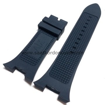 Armani Exchange AX1050 Siyah Silikon Kordon