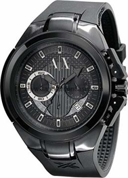 Armani Exchange AX1050 Siyah Silikon Kordon