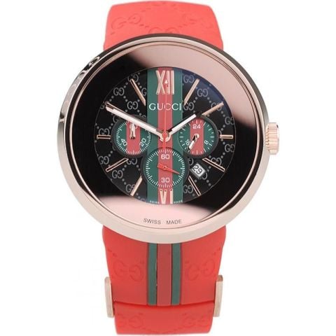 GUCCİ 26mm Kırmızı Silikon Kordon