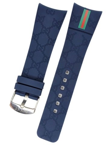 GUCCİ 26mm Lacivert Silikon Kordon