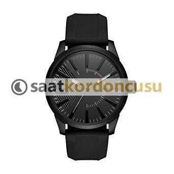 Diesel Dz1807 Uyumlu 24mm Siyah Silikon Saat Kordonu