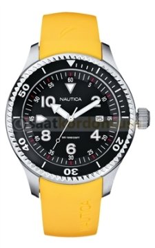 Nautica A14559G Sarı Renk Silikon Saat Kordonu