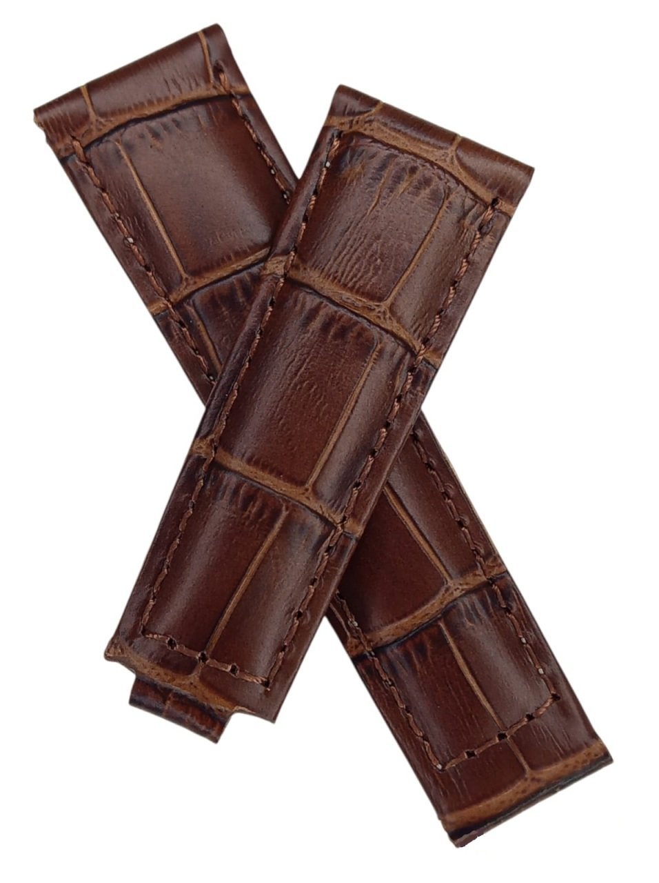 Rolex Cosmograph Daytona 20X16mm Kahverenk Deri Kordon