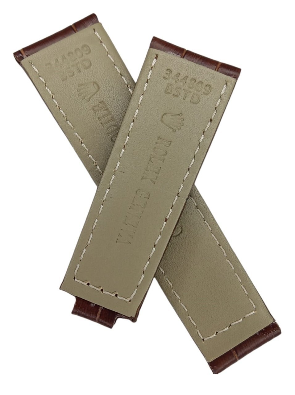 Rolex Cosmograph Daytona 20X16mm Kahverenk Deri Kordon