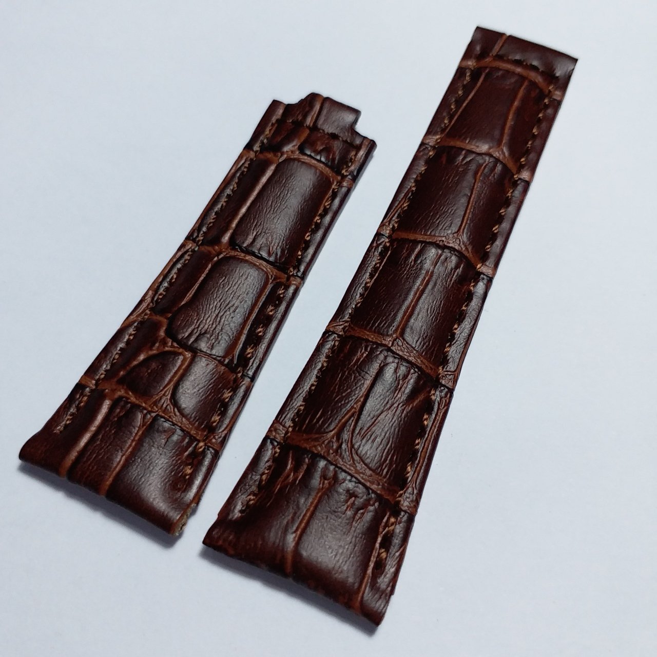 Rolex Cosmograph Daytona 20X16mm Kahverenk Deri Kordon