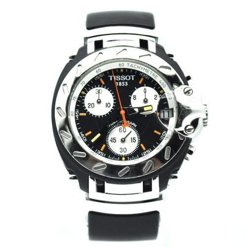 Tissot Trace T472 Uyumlu Siyah Silikon Saat Kordonu