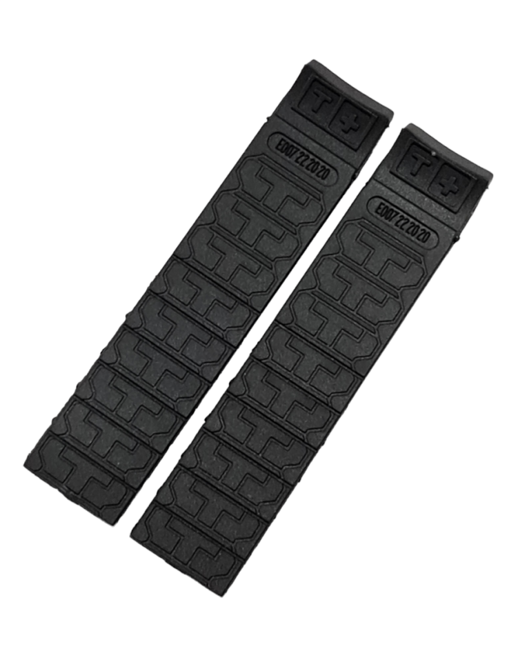 Tissot Trace T472 Uyumlu Siyah Silikon Saat Kordonu