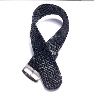 Rolex tekstil örme siyah kordon