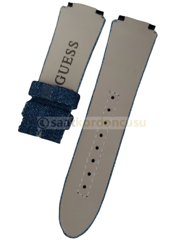 Guess w0040g6 Mavi Kot Yüzeyli Kordon erkek modeli