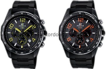 Casio EFR-516 Siyah Silikon Kordon