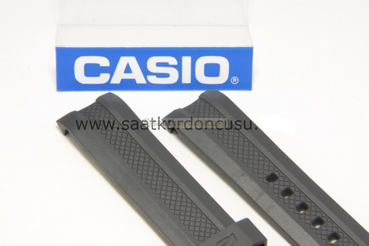 Casio efr533 Orjinal Siyah Silikon Kordon