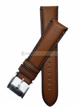 Fossil fs5268 22mm kahverenk deri saat kordonu