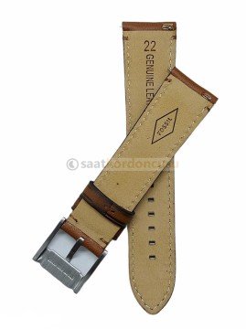 Fossil fs5268 22mm kahverenk deri saat kordonu
