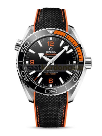 Omega Seamaster 22mm Kırmızı Gri Silikon Kordon