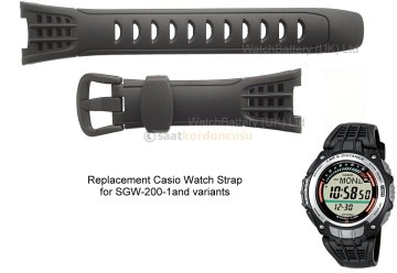 Casio Sgw200 Orjinal silikon kordon