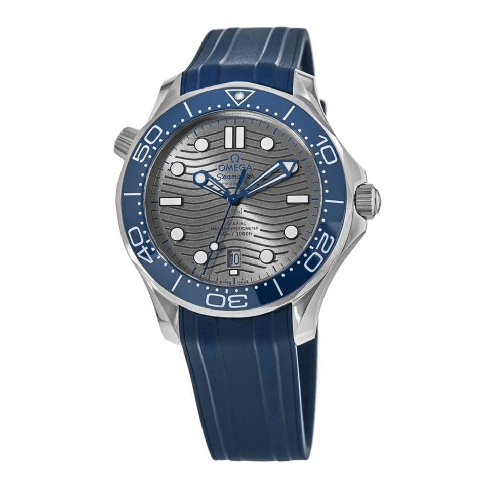 Omega Seamaster 300 20mm Kırmızı Silikon Saat Kordonu