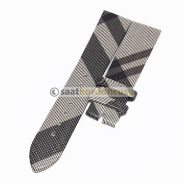 Burberry Saatlere Uyumlu Haki renk Kordon 20MM