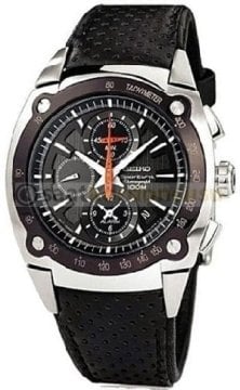Seiko honda f1 Model Turuncu Dikişli Deri Kordon