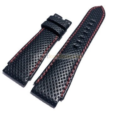 Seiko honda f1 Model Kırmızı Dikişli Deri Kordon