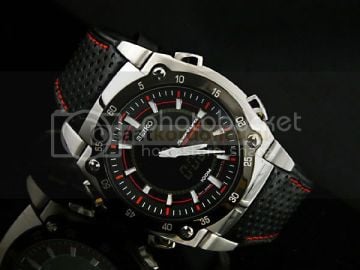 Seiko honda f1 Model Kırmızı Dikişli Deri Kordon