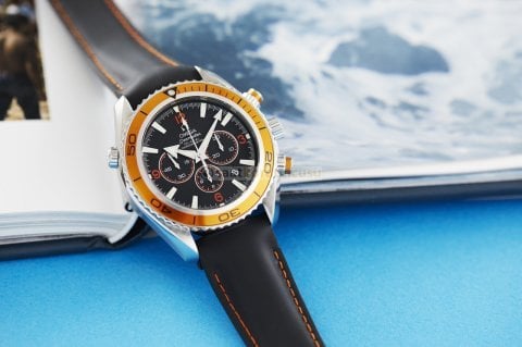 Omega Seamaster 22mm Mavi Silikon Kordon