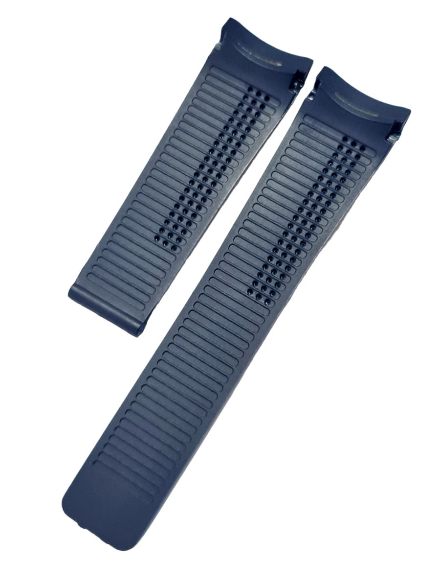 Tag Heuer Grand Prix 24mm Mavi Silikon Saat Kordonu
