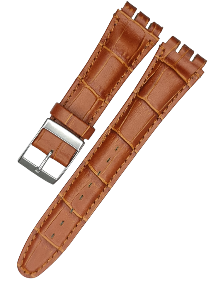 Swatch Ycs Modeli 19mm Taba Saat Deri Kordonu