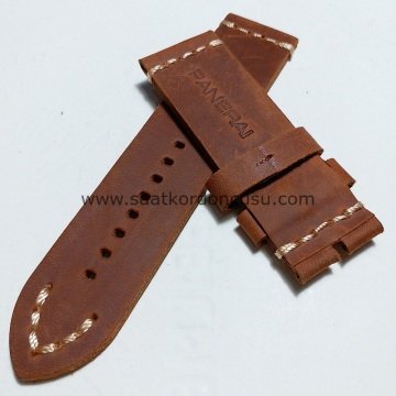 PANERAİ 24mm Taba Deri Kayış Kordon