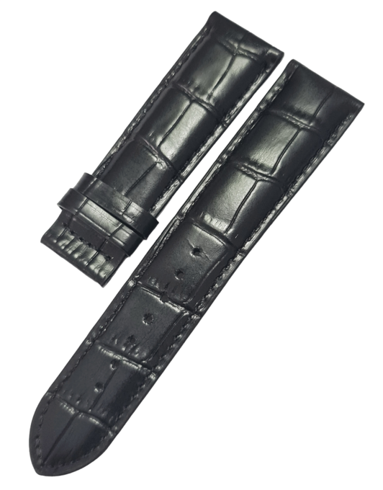 Tissot 22mm Siyah Deri Saat Kordonu