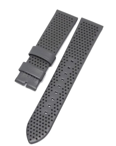 Emporio Armani AR1735 Uyumlu Gri Deri Saat Kordonu