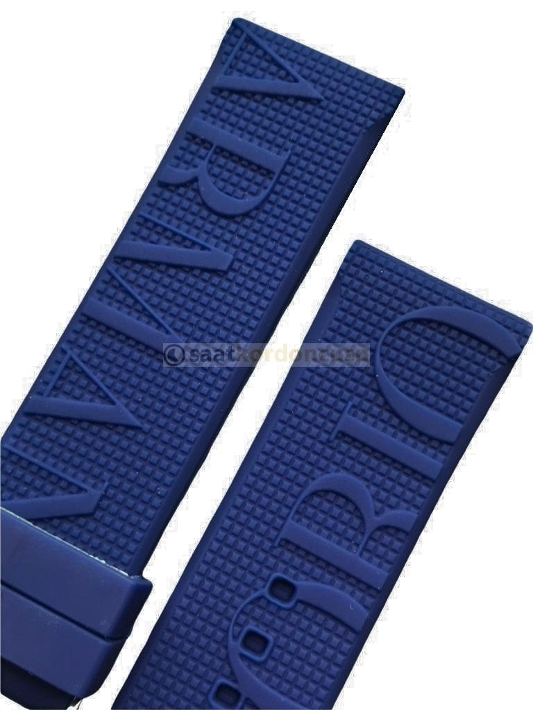 Emporio Armani Ar11023 Uyumlu Lacivert Silikon Saat Kordonu