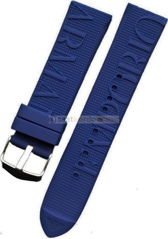Emporio Armani Ar11023 Uyumlu Lacivert Silikon Saat Kordonu
