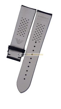 Emporio Armani AR0388 Uyumlu Siyah Deri Saat Kordonu