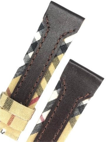 Burberry bu9020 Modeli Deri Saat Kordonu