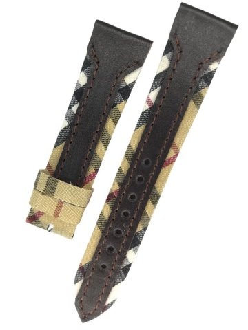Burberry bu9032 Modeli Deri Saat Kordonu