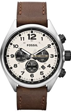 Fossil CH2835 Uyumlu Kahverenk Deri Saat Kordonu