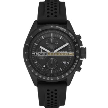 Fossil ch2703 Uyumlu Siyah Silikon Kordon